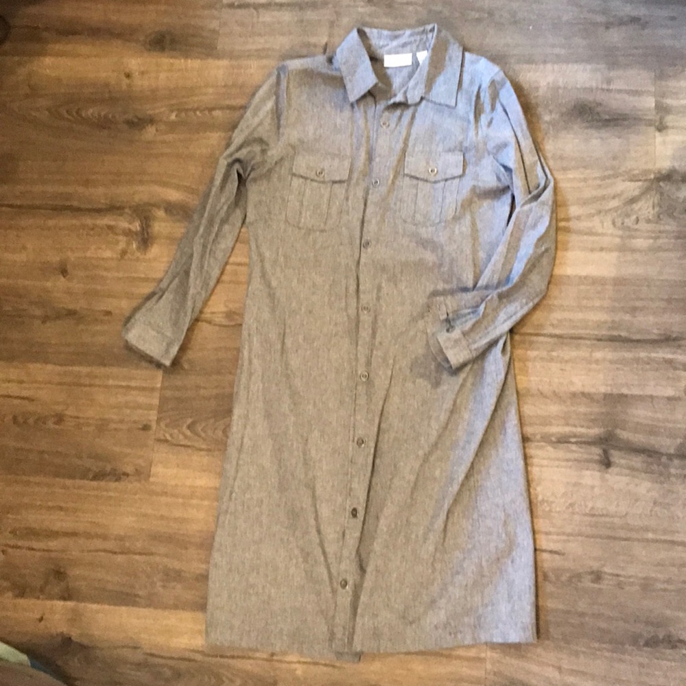 Button down dress